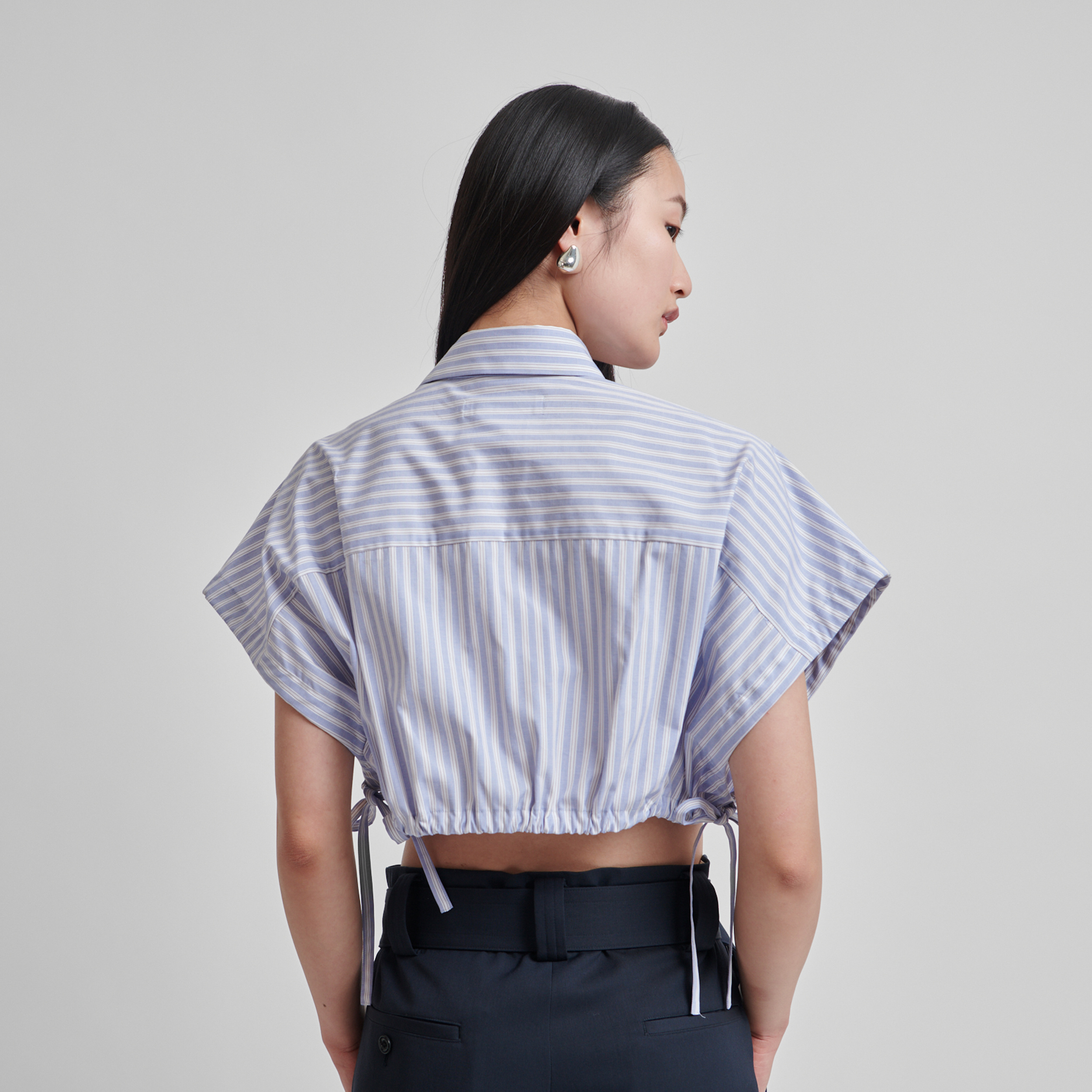Future Present - UJOH | French Gathered Shirt