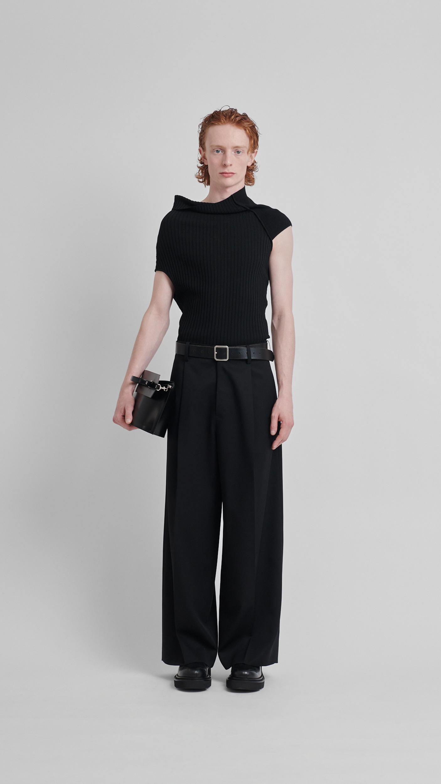 Future Present - UJOH | Drawcord Hem Cropped Top