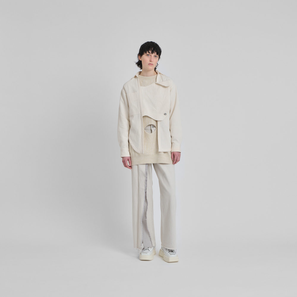 Future Present - KOTOHAYOKOZAWA | Layered-tie Sleeveless Jacket