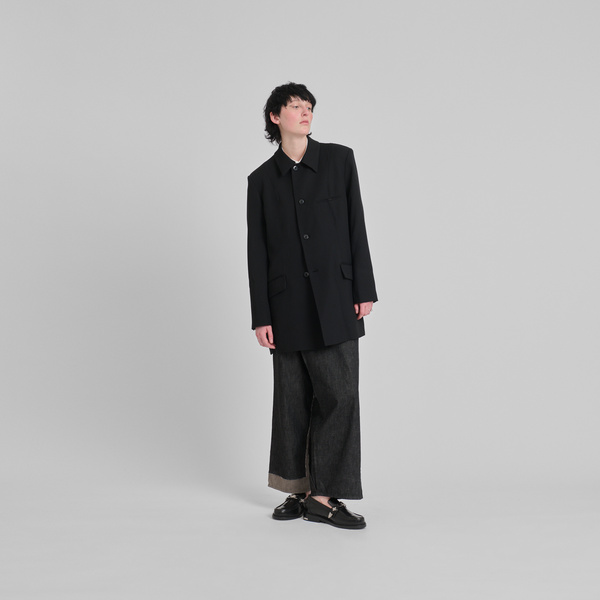 Future Present - SSSTEIN | Oversized Gradation Pleats Jacket