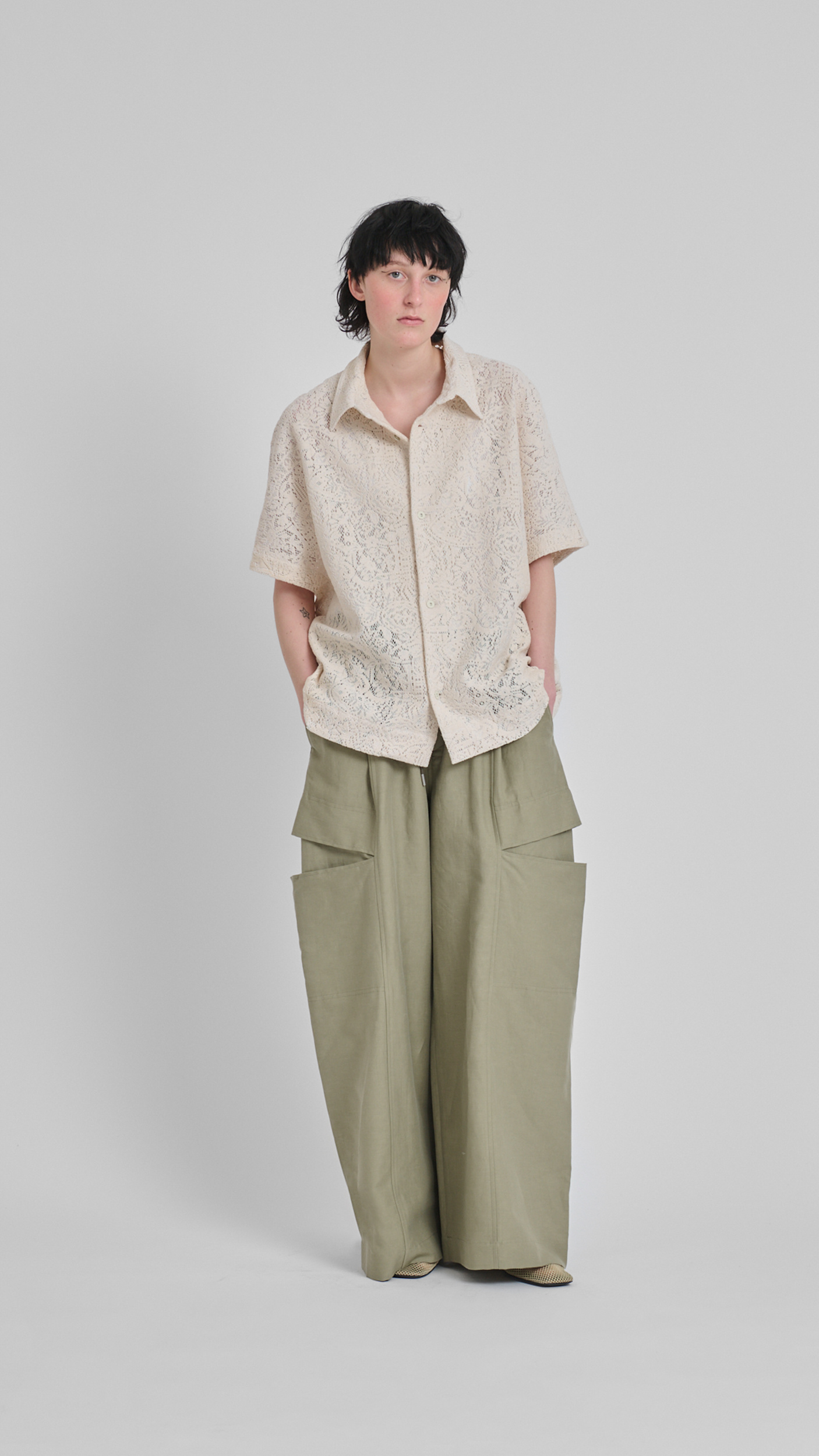 Future Present - BEAUTIFUL PEOPLE | Linen Cotton Satin Bow