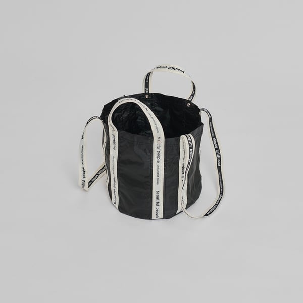 Future Present - BEAUTIFUL PEOPLE | Sail Cloth Logo Tape Shift Bag