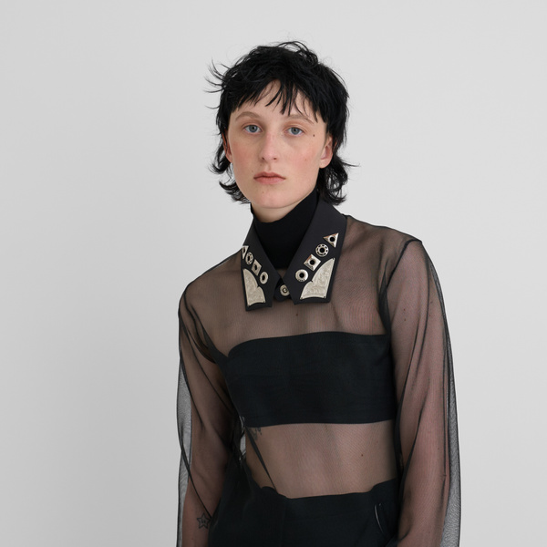 ヘアアクセサリー LptumTOGA PULLA motif pin / silver Toga Pulla: Silver Concho Hair Pin Set | SSENSE