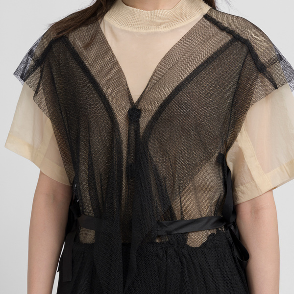 Future Present - TOGA ARCHIVE | Cupra Satin Tulle Dress