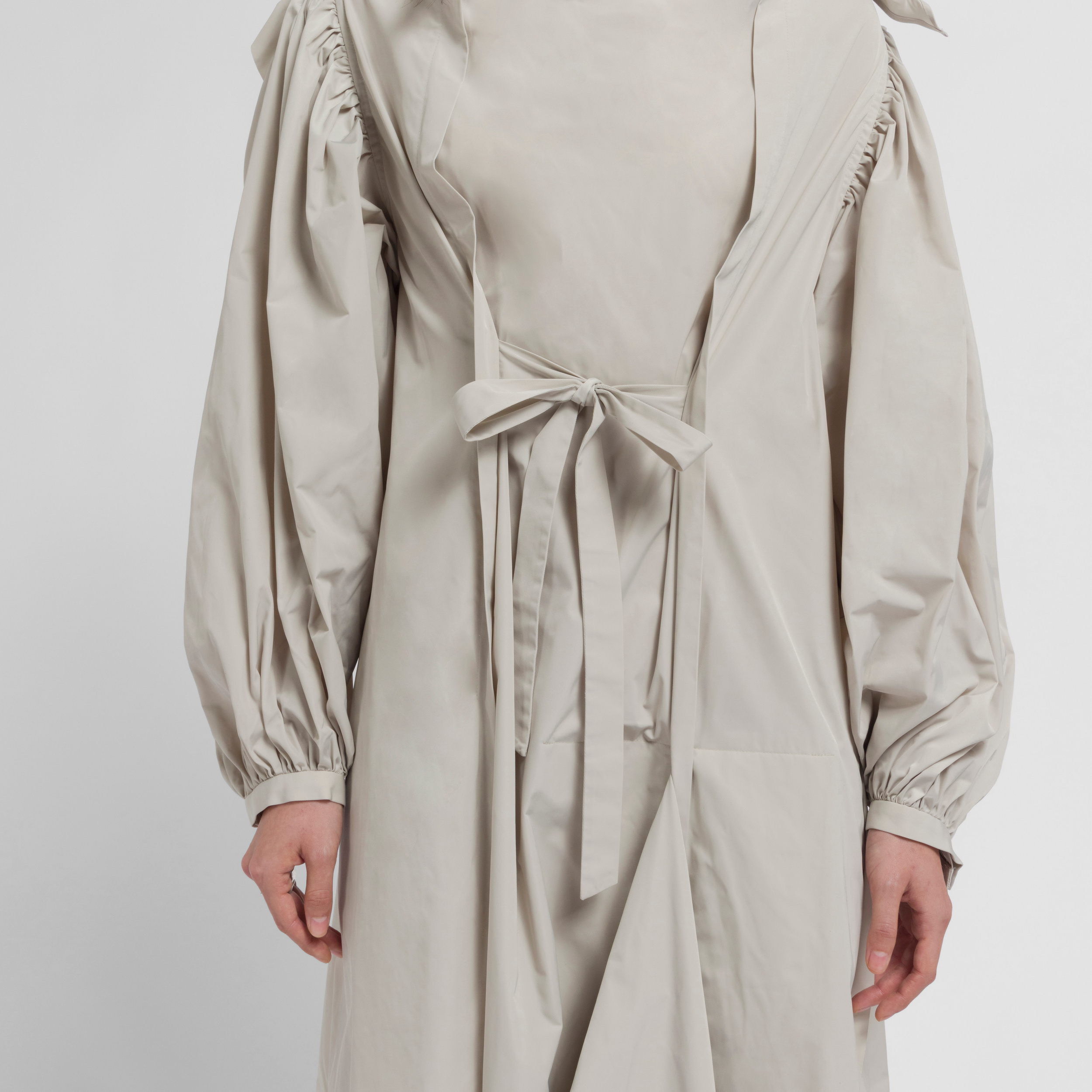 Future Present - TOGA PULLA | Cupra Twill Satin Dress