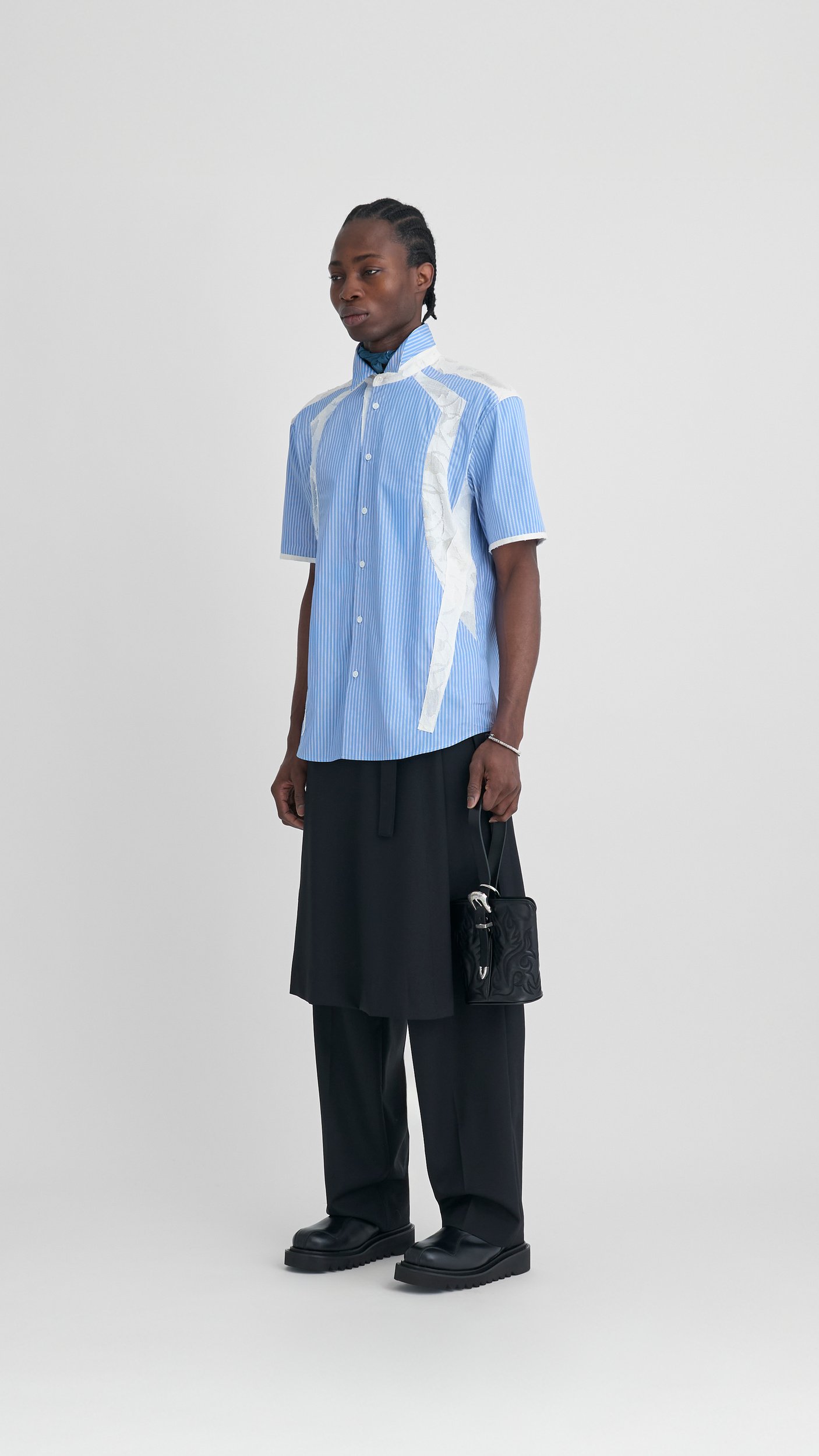 Patched Work Shirt
