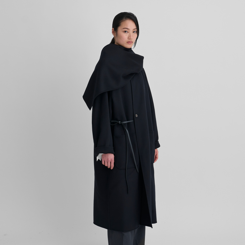 23aw Lay Chester Coat【ssstein】 stein / シュタイン】LAY CHESTER COAT - DARK CHARCOAL | 公式通販