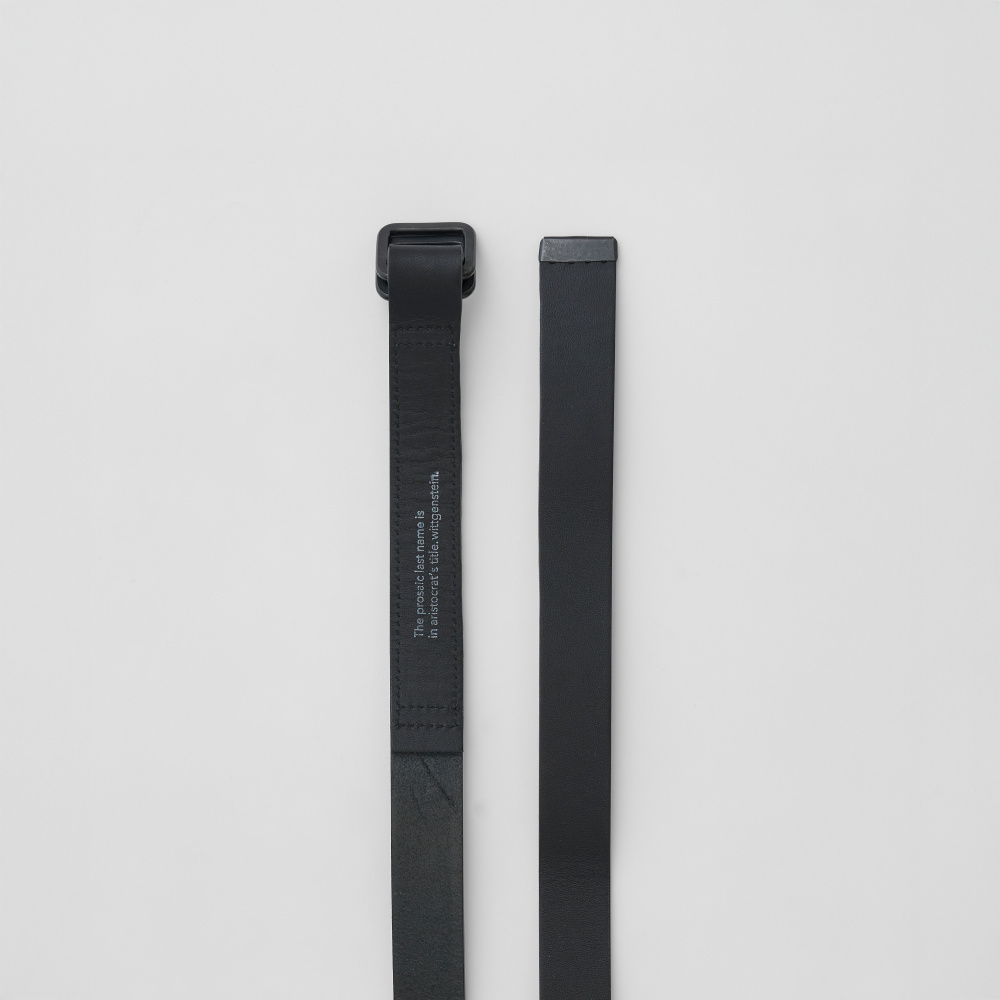 Future Present - YOKE | Narrow Leather Western Belt