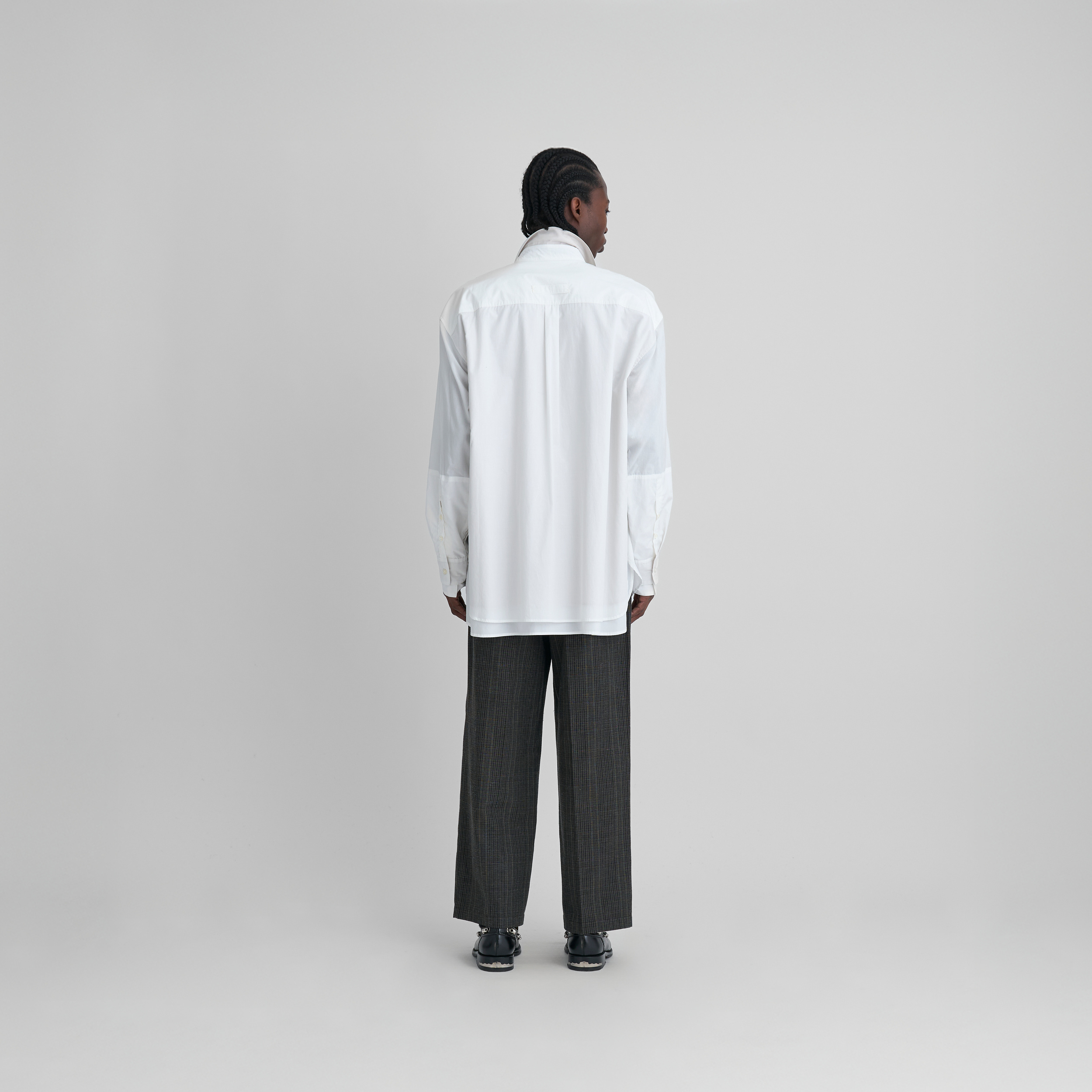 Future Present - SSSTEIN | Oversized Layered Shirt