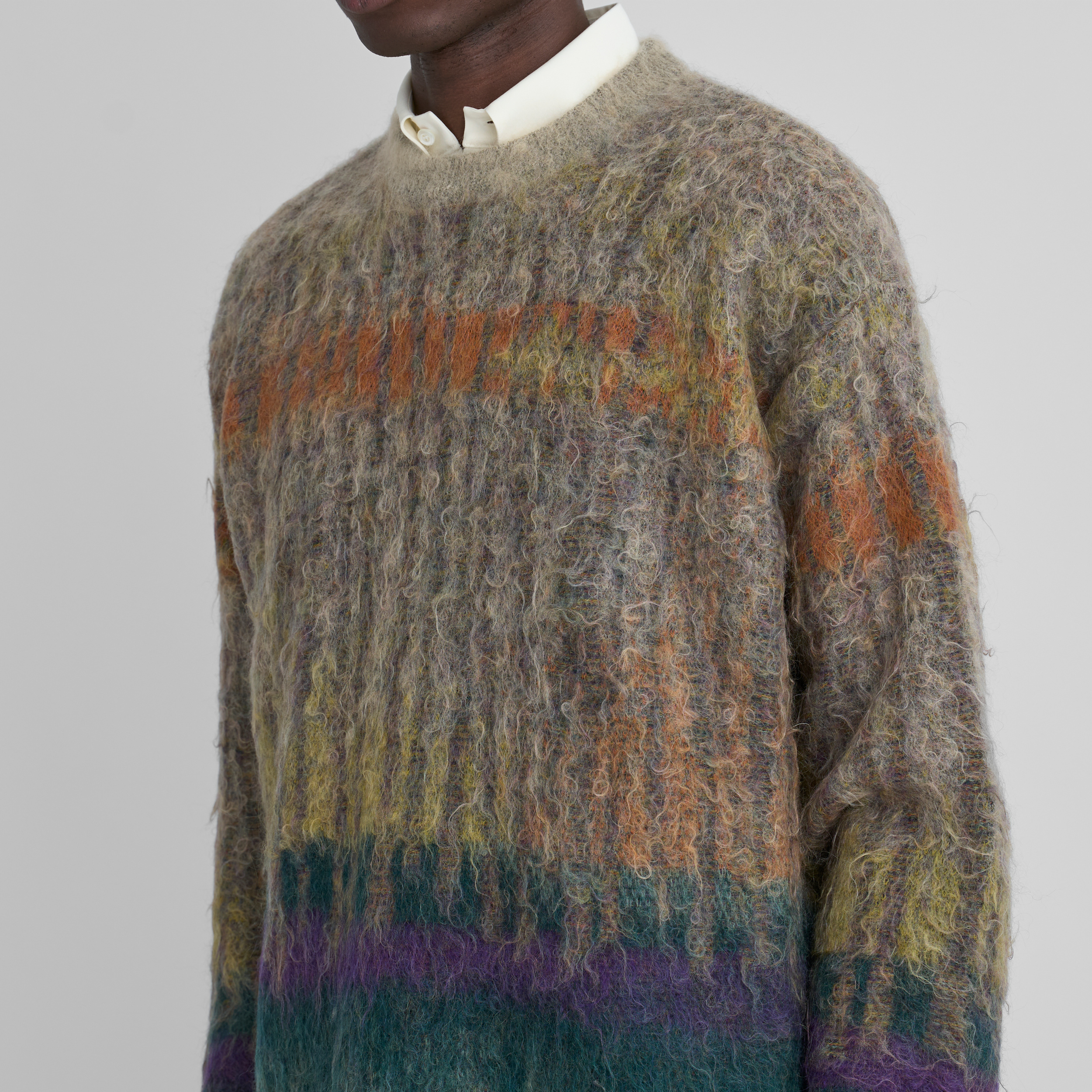 Future Present - YOKE | Mohair Jacquard Knit