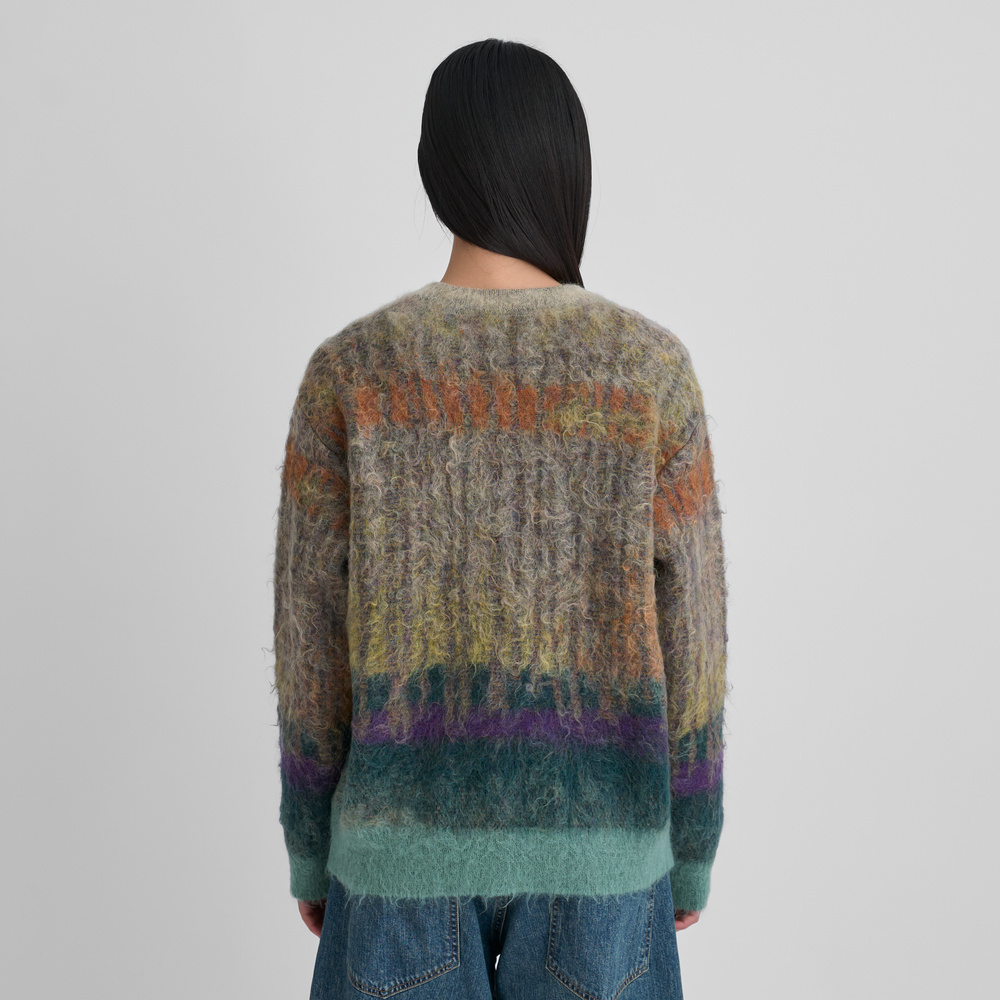 [送料込] Barrow Round Knit (4color) Wholesale Autumn And Winter Women Fashion Jacquard Round
