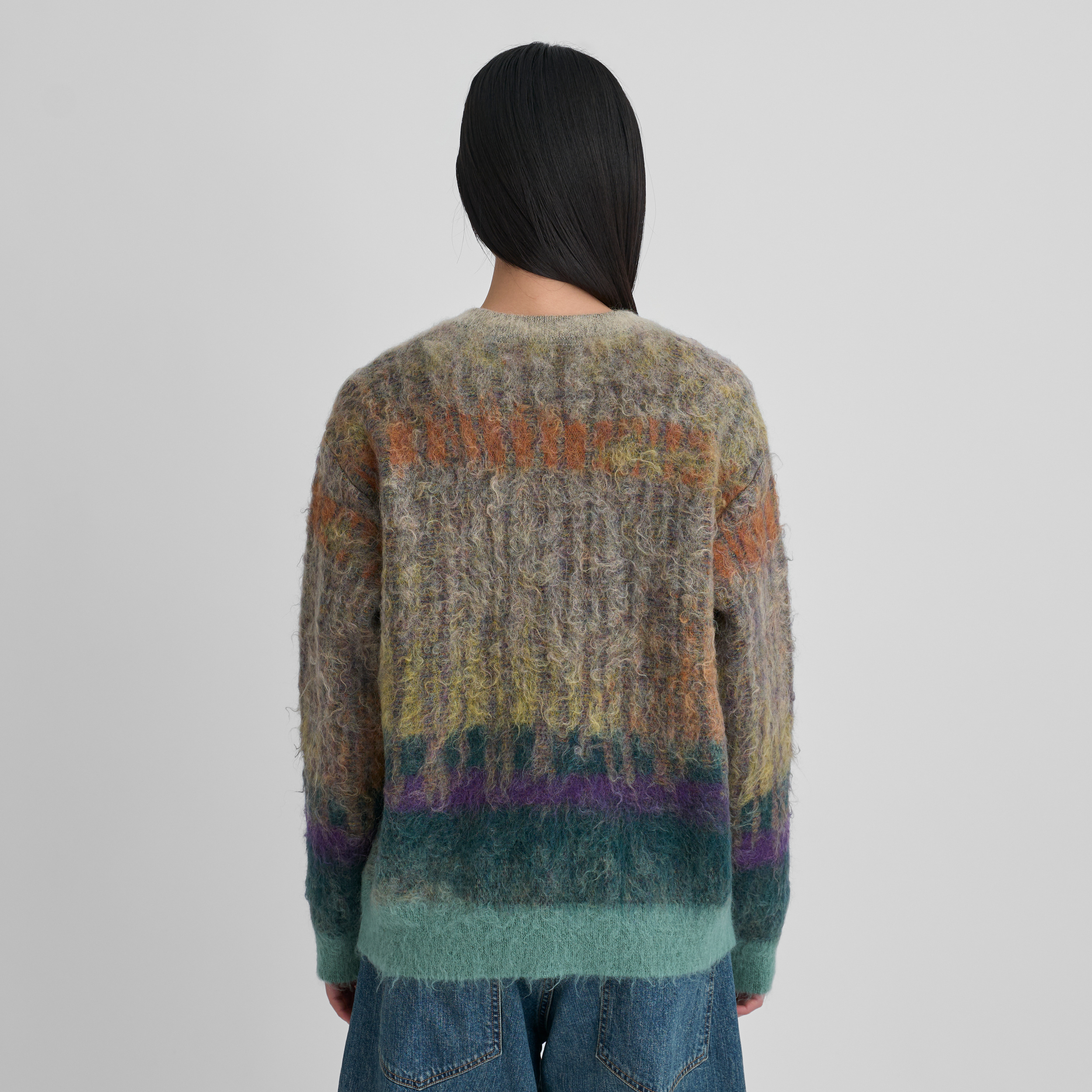 Future Present - YOKE | Random Rib Crewneck Sweater