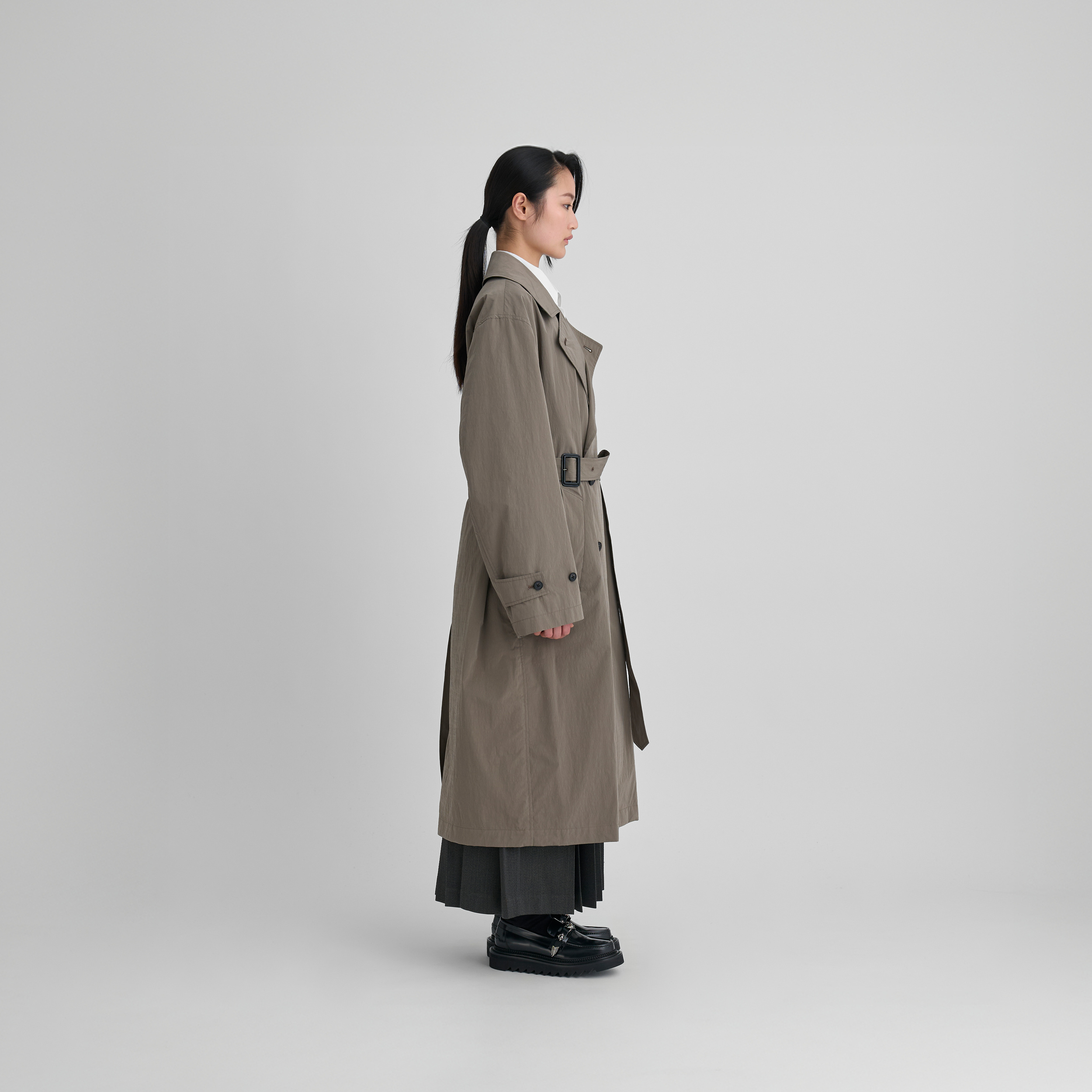 本田翼着用モデル YOKE Nylon Covered Trench Coat Future Present - YOKE | Nylon Covered Trench Coat