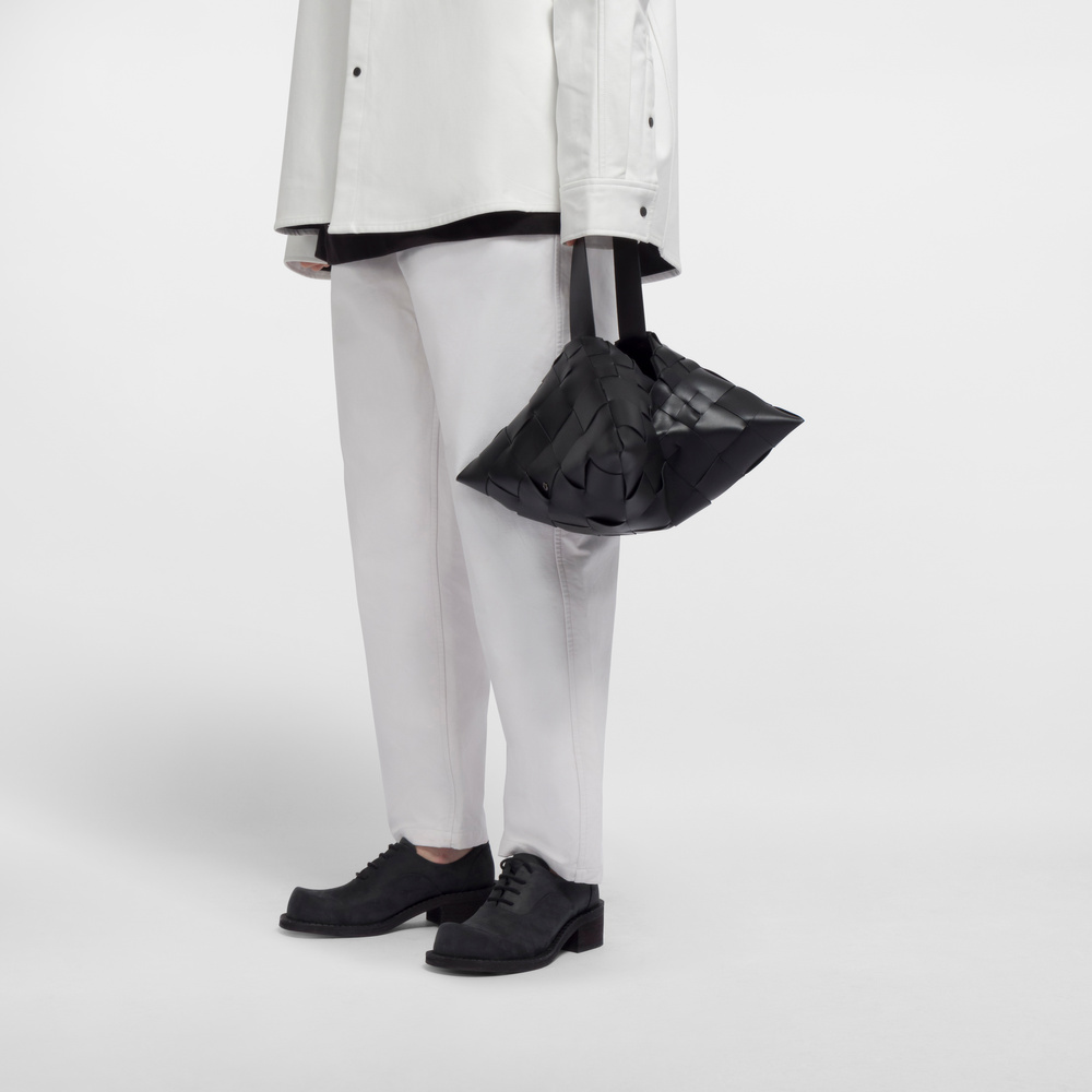 p*p様 00s TOGA ARCHIVES hand bag leather TOGA ARCHIVES Leather Tote Bag - Black | TheRoom