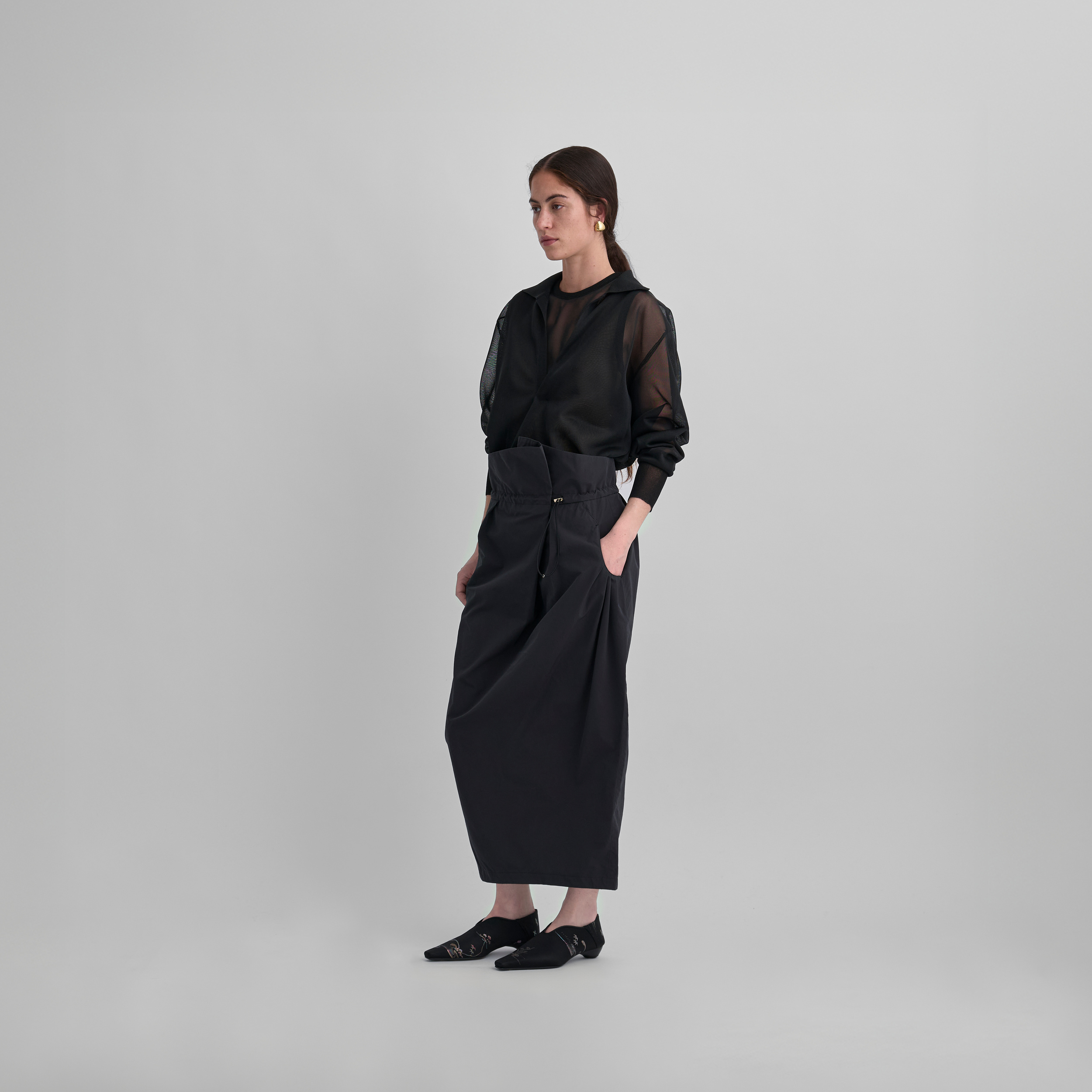 Future Present - MAME KUROGOUCHI | Split Yarn High Waisted 