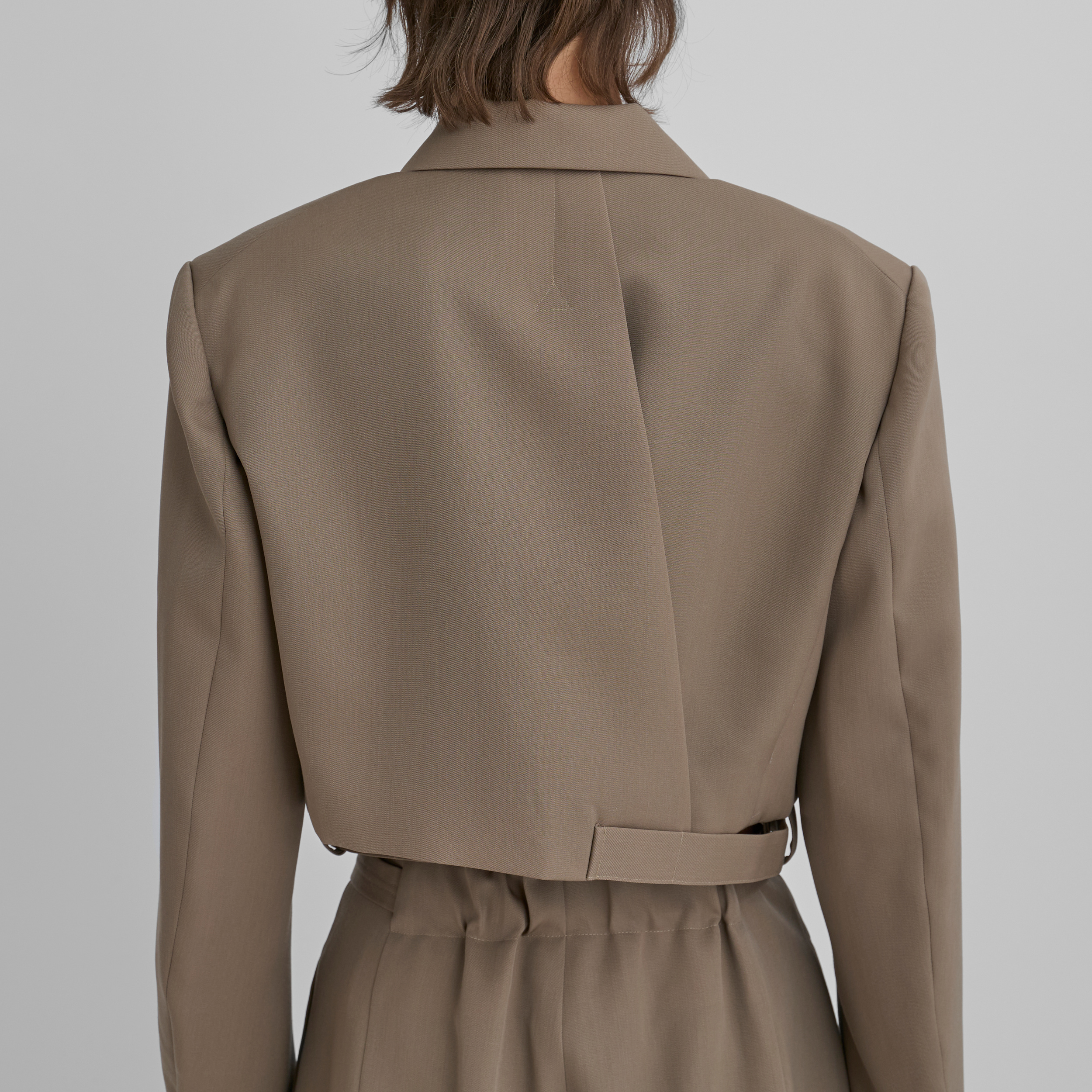 Future Present - UJOH | Wrap Short Jacket