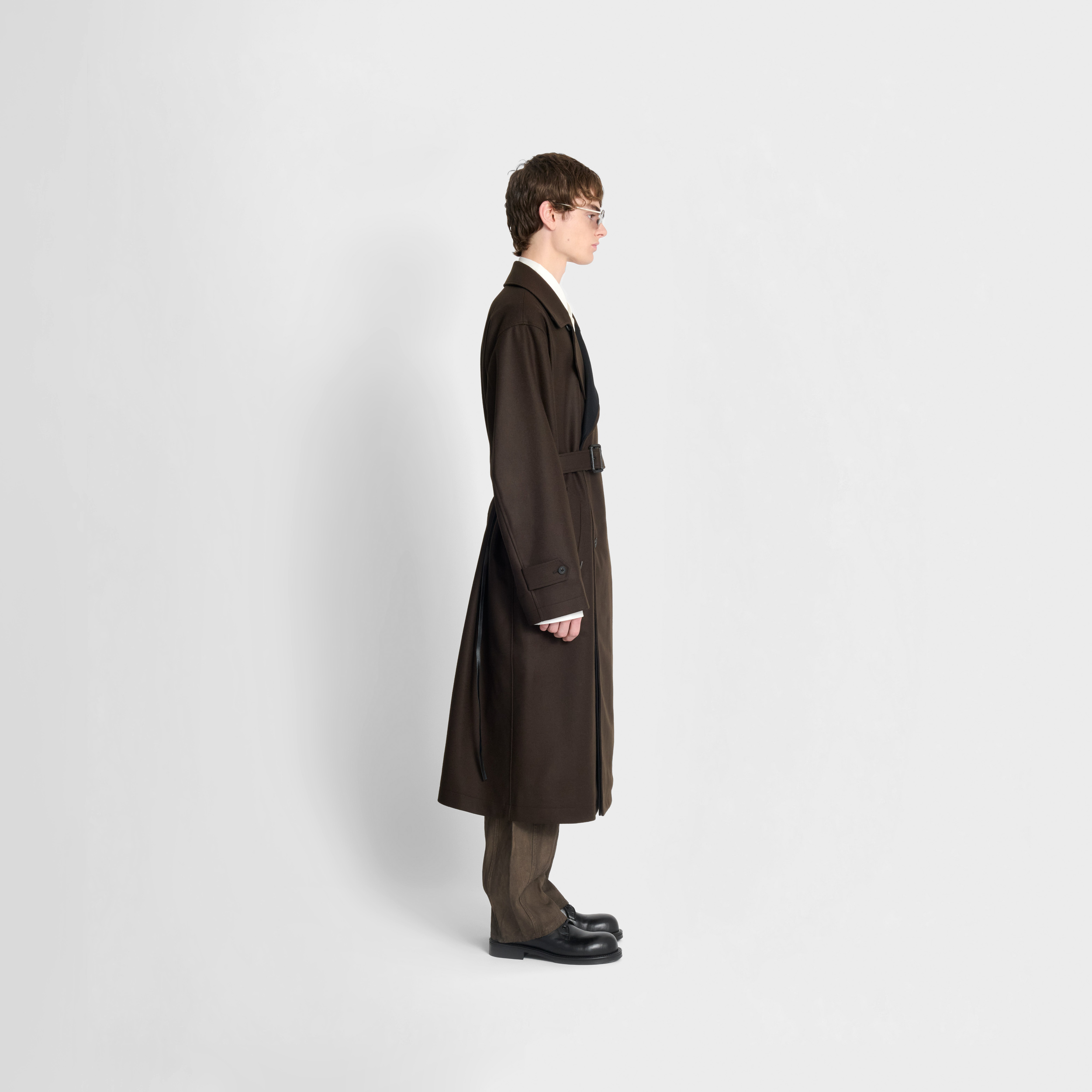 Future Present - SSSTEIN | Double Lapel Double Breasted Coat