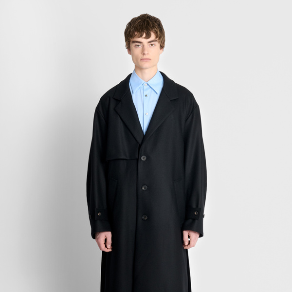 Future Present - MAME KUROGOUCHI | Wool Arupaka Long Coat Future Present - MAME KUROGOUCHI | Wool Arupaka Long Coat