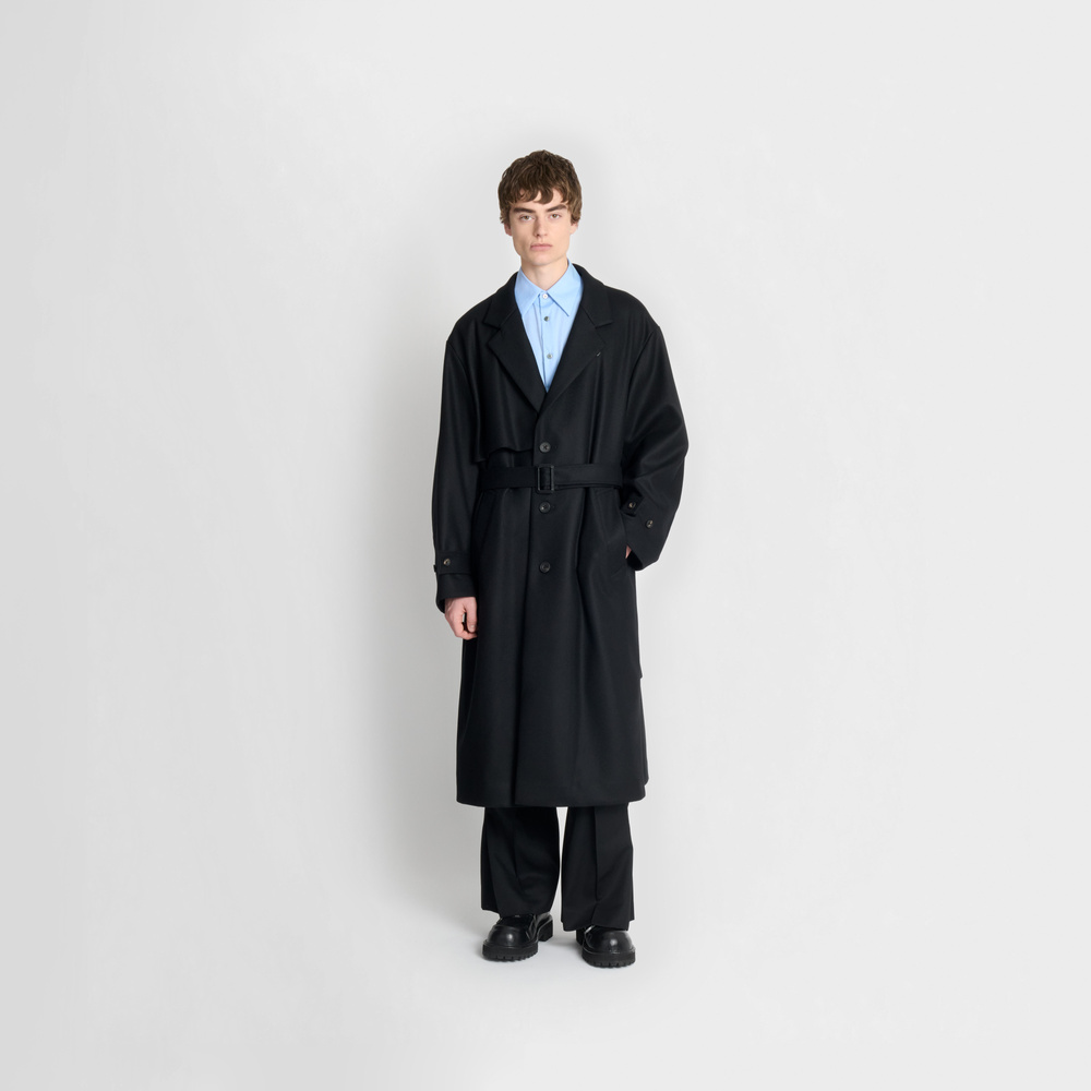 Future Present - MAME KUROGOUCHI | Wool Arupaka Long Coat
