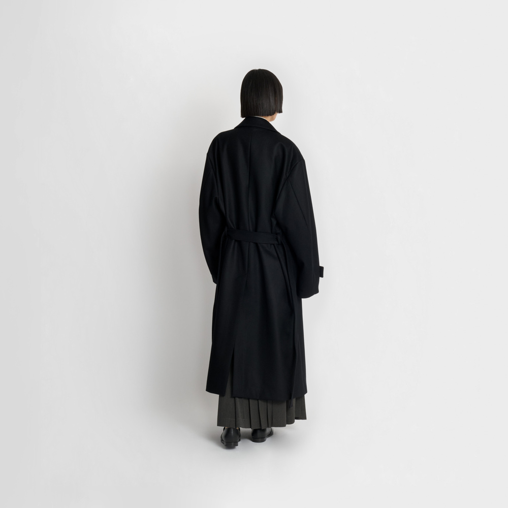 2025AW マメクロゴウチ Wool Arupaka Long coat Wool Arupaka Long Cort MM25FWーCO043