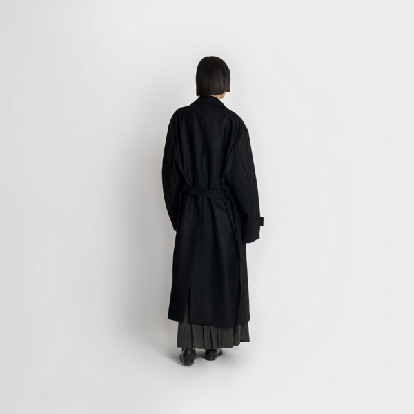 Future Present - MAME KUROGOUCHI | Wool Arupaka Long Coat