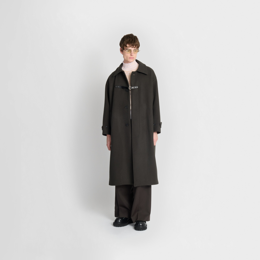 Jieda TRENCH SHIRT 20ss JieDa // TRENCH SHIRT(BLACK) JieDa】20ss