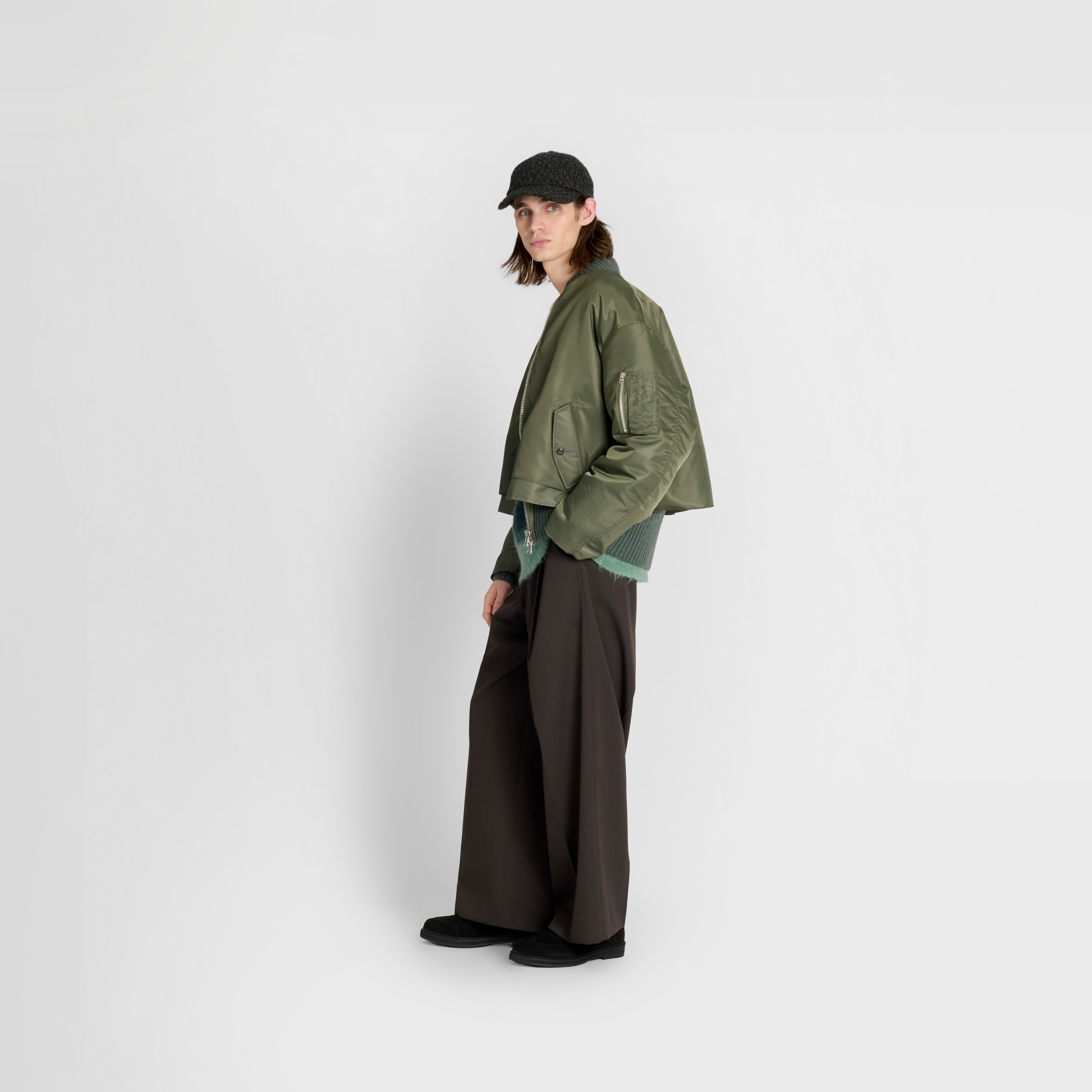Future Present - KOTA GUSHIKEN | See-through Flight Jacket
