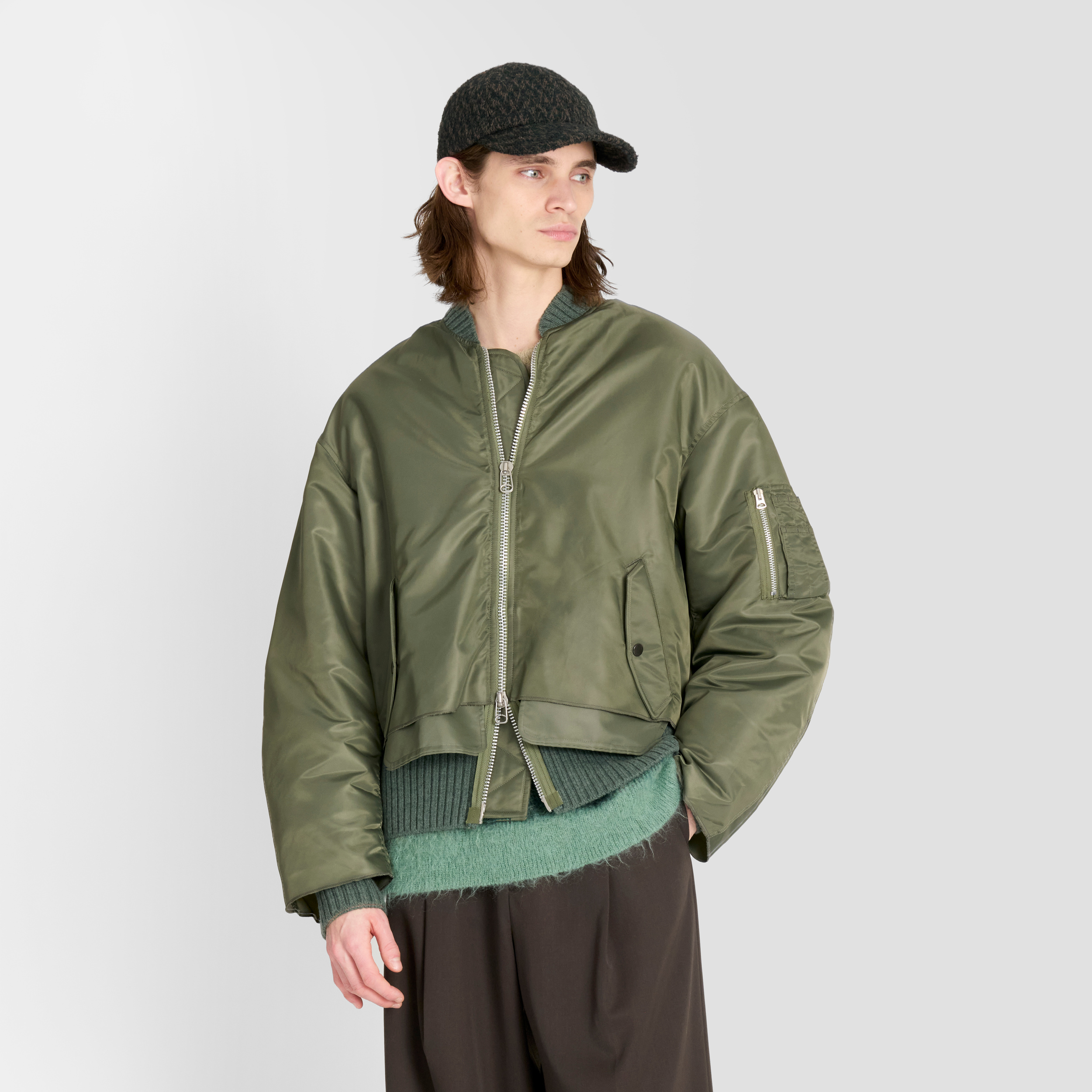 Future Present - KOTA GUSHIKEN | See-through Flight Jacket