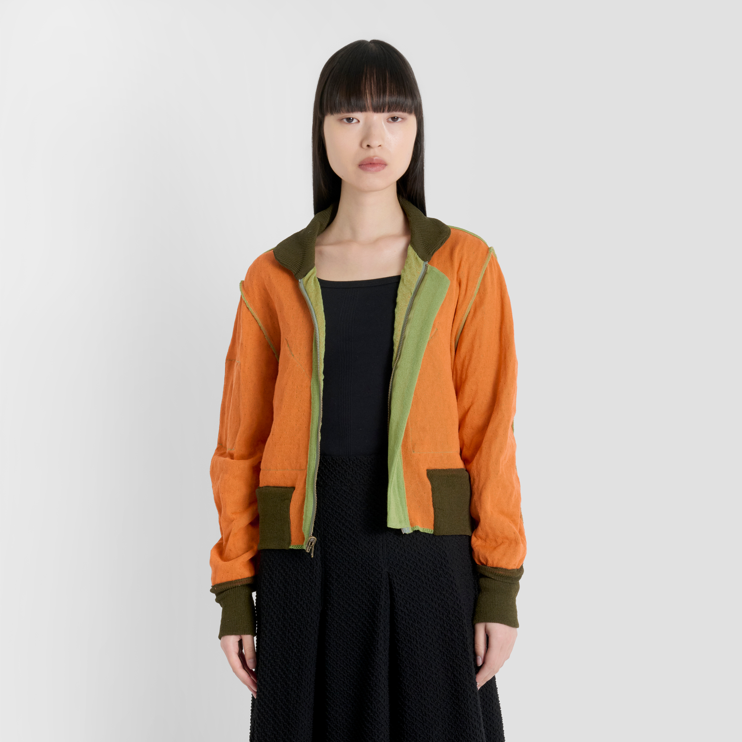 Future Present - KOTA GUSHIKEN | See-through Flight Jacket