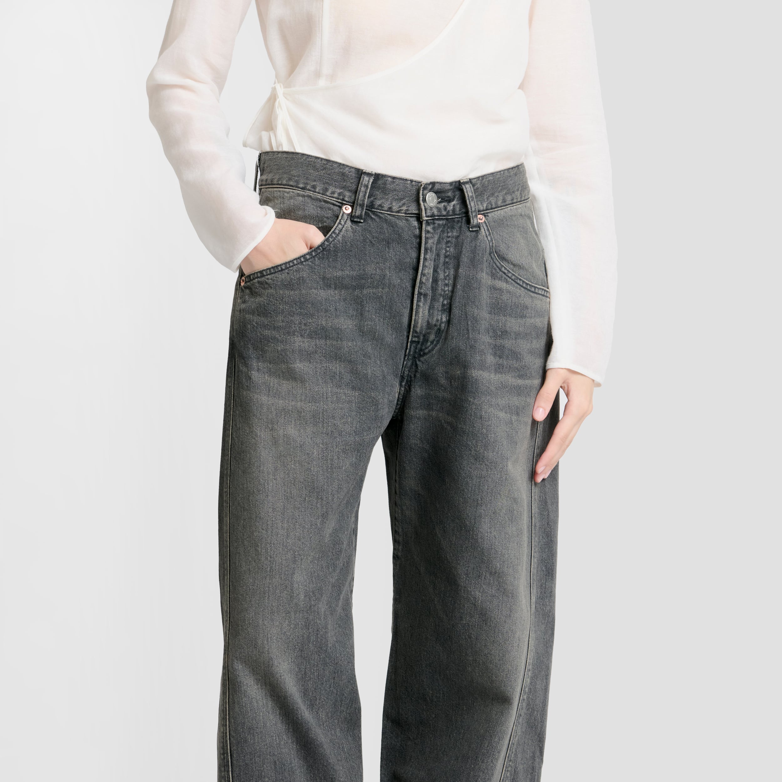Future Present - JIEDA | Used 3D Work Denim