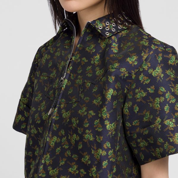 25ssトーガ TOGA PULLA FLOWER MOTIF SHIRT 36 TOGA PULLA “Flower jacquard” « pain