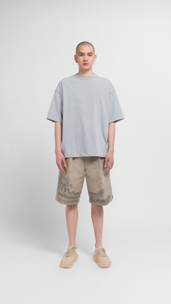 Future Present - YOKE | Jacquard Belt Wide Shorts
