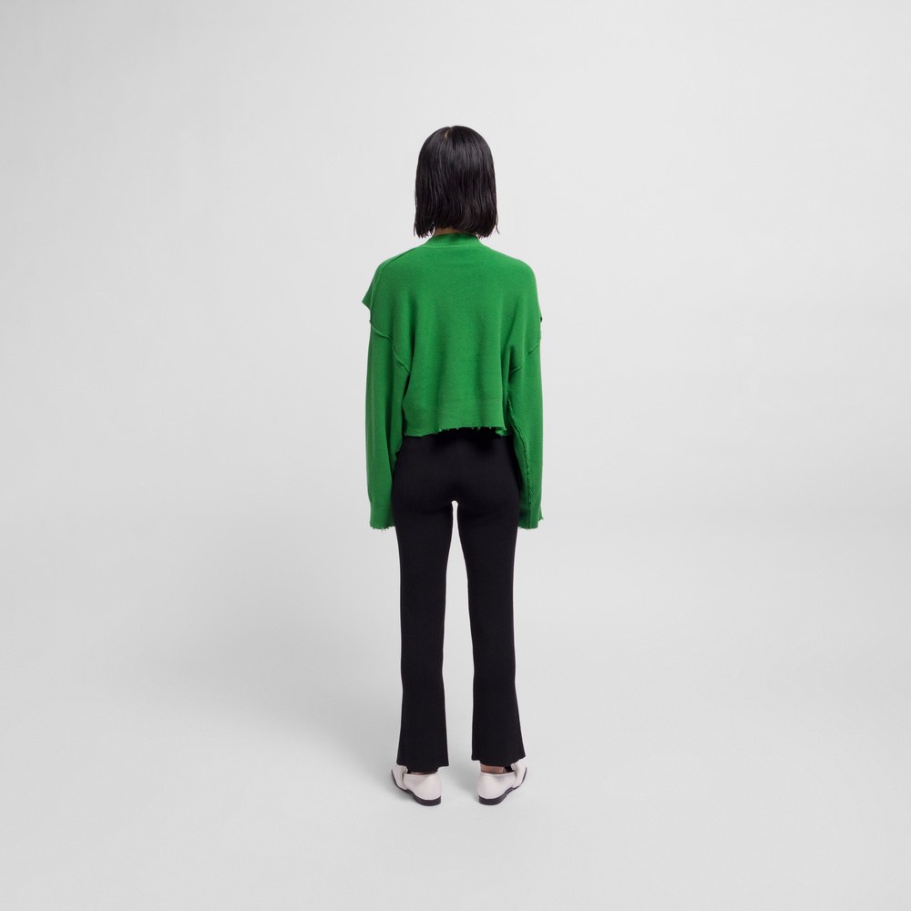 PERVERZE パーバーズ　Cotton Rib Cushion Pants Future Present - PERVERZE | Cotton Rib Line Pants