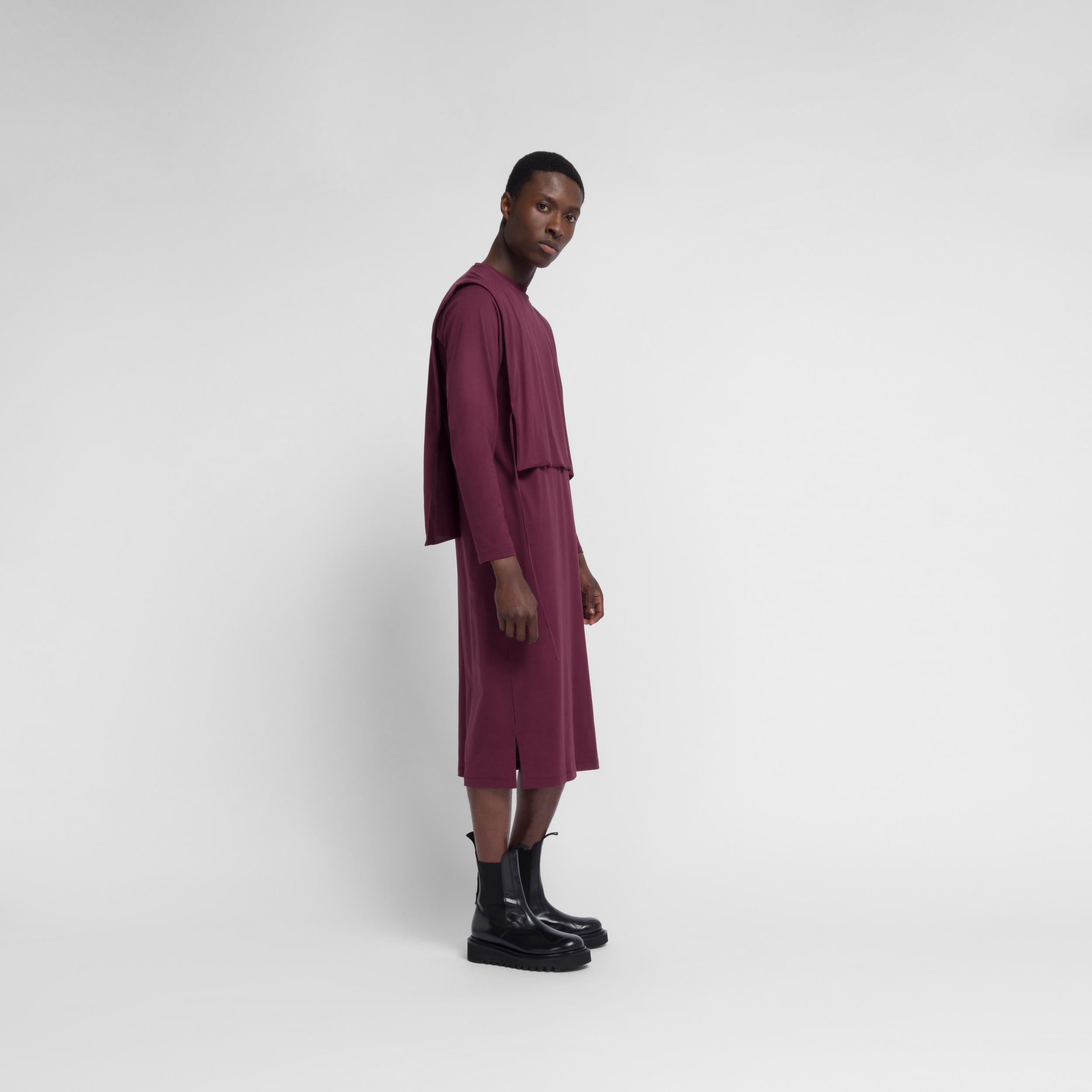 Future Present - PERVERZE | Cut-off Slip Dress