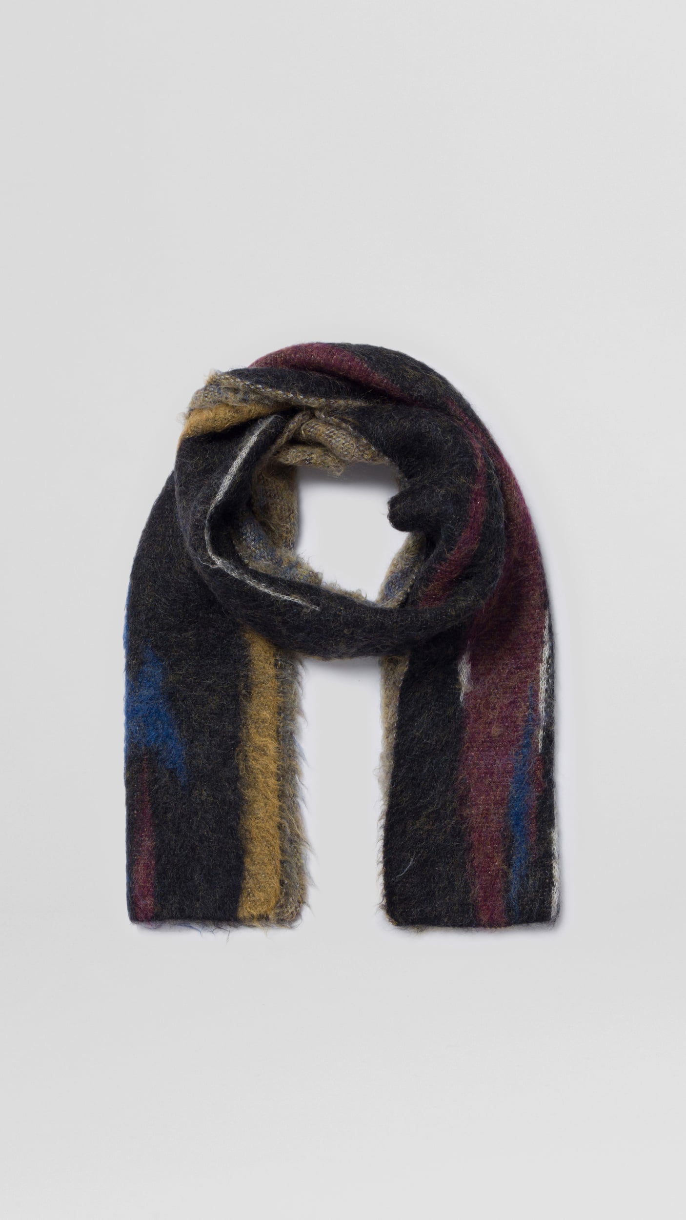Future Present - KHOKI | Intarsia Knit Scarf