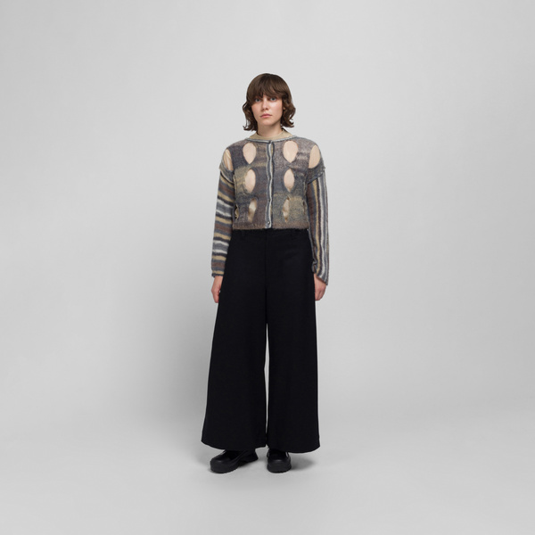 ジャケット・アウター PERVERZE brushed jacquard knit cardigan Future Present - PERVERZE | Brushed Jacquard Knit Cardigan