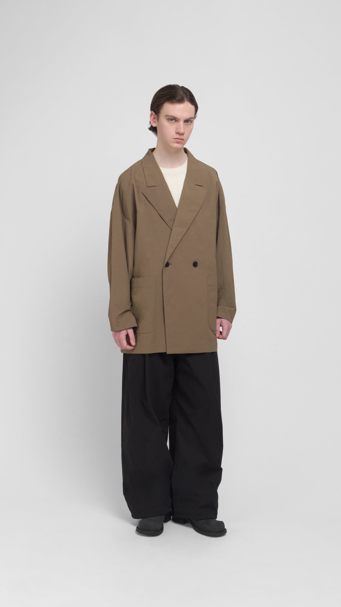 Future Present - SSSTEIN | Oversized Gradation Double Breasted