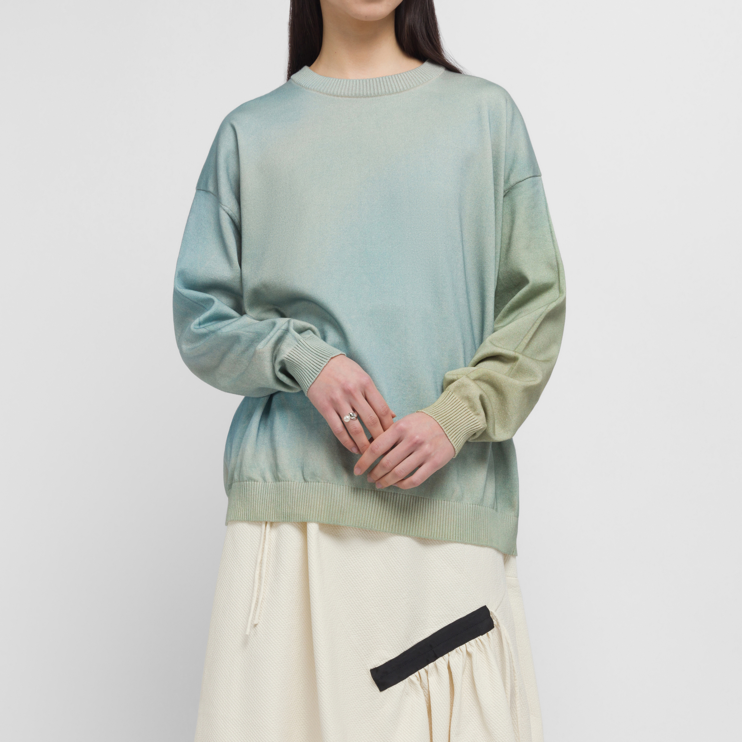 Future Present - YOKE | Gradation Printed Sweater - トップス
