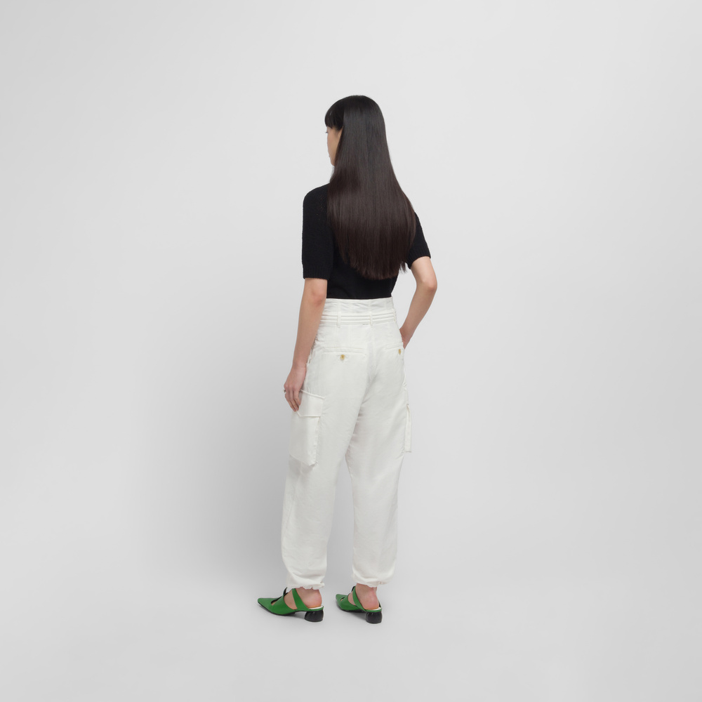 Future Present - YOKE | Painted Wide Baker Trousers