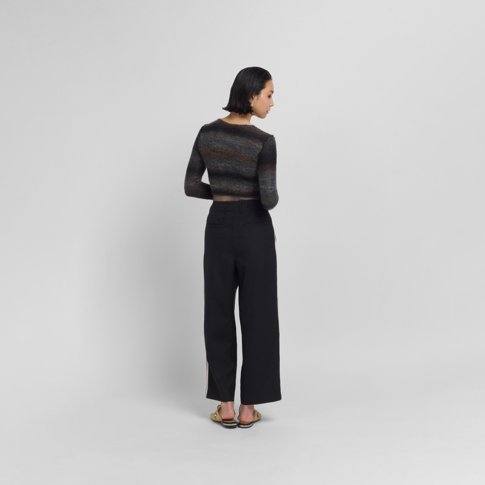 Future Present - SHINYAKOZUKA | Pin Stripe Baggy Trousers