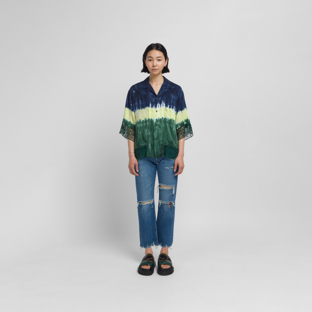 25ssトーガ TOGA PULLA FLOWER MOTIF SHIRT 36 25ssトーガ TOGA PULLA FLOWER MOTIF SHIRT 36