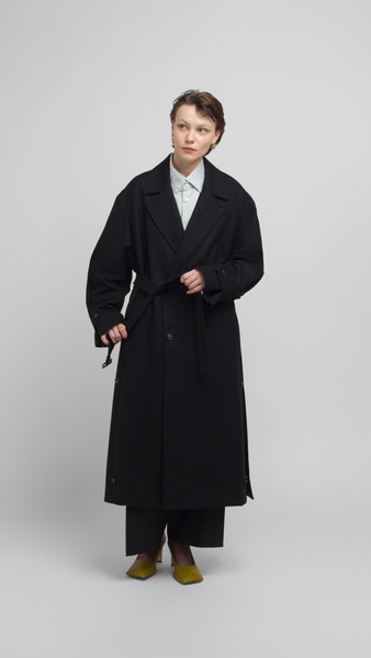 廃盤⭐︎貴重◾️stein LAY OVERSIZED OVERRAP COAT S 廃盤⭐︎貴重◾️stein LAY OVERSIZED OVERRAP COAT S