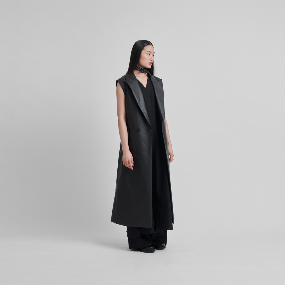 トップス stein Oversized No Sleeve Jacket stein（シュタイン）2022SS 22SS OVERSIZED NO SLEEVE JACKET