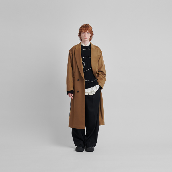 blurhms ブラームス 21AW WOOL CASHMERE SHORT BEAVER GREAT