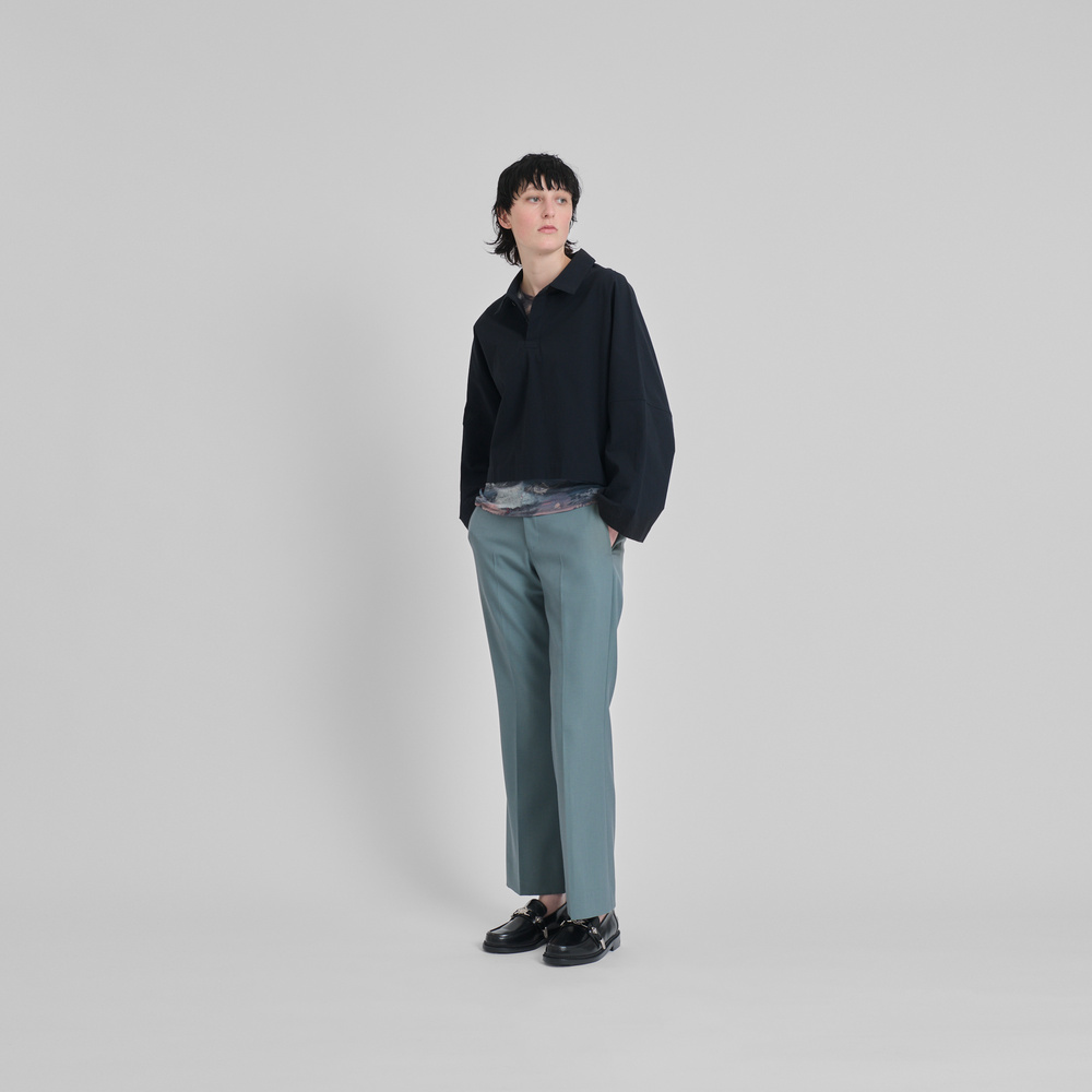 トップス SHINYAKOZUKA SLIGHT POLO Future Present - SHINYAKOZUKA | Polo Wander