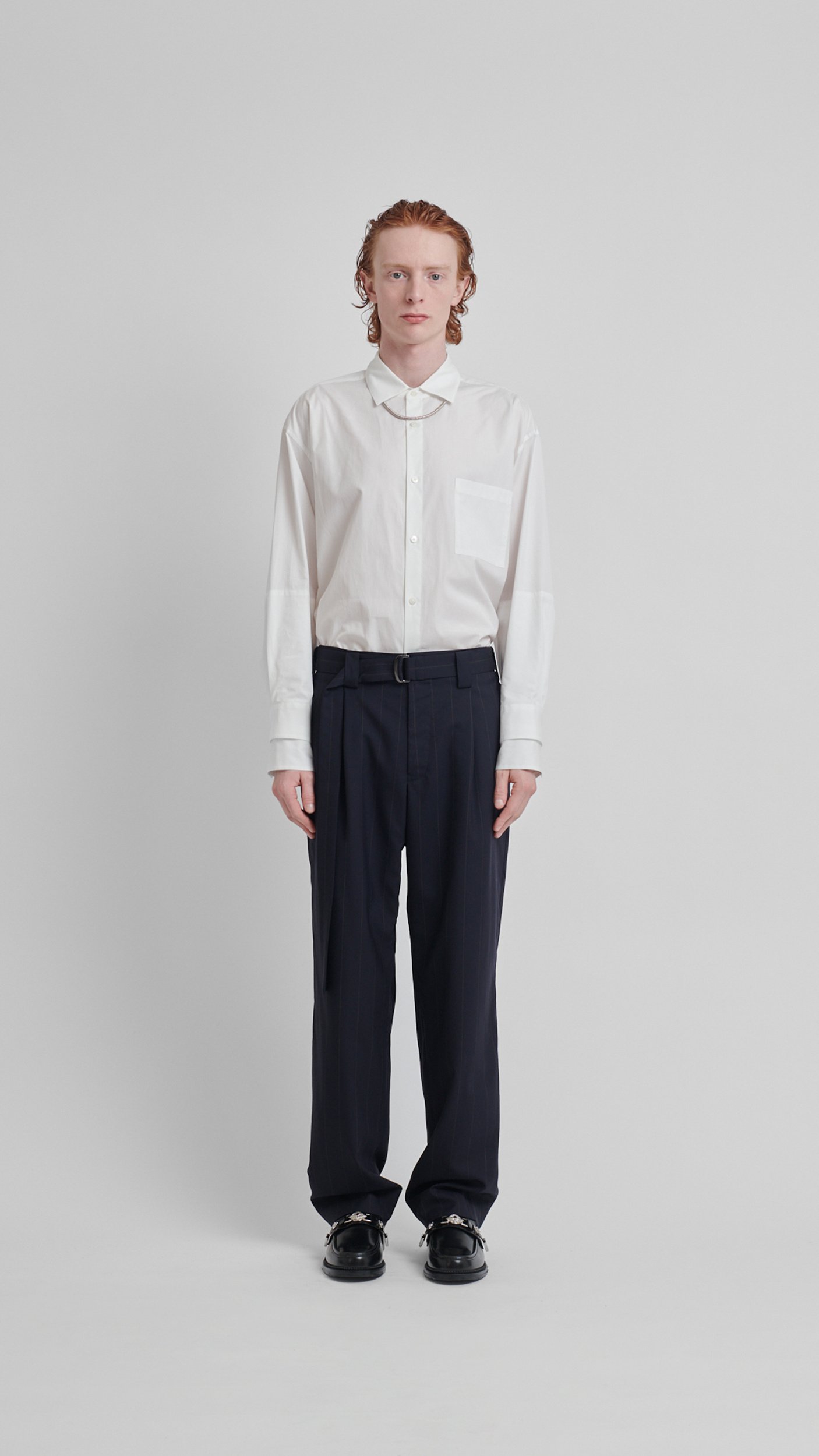 Future Present - UJOH | Random Hem Gathered Skirt