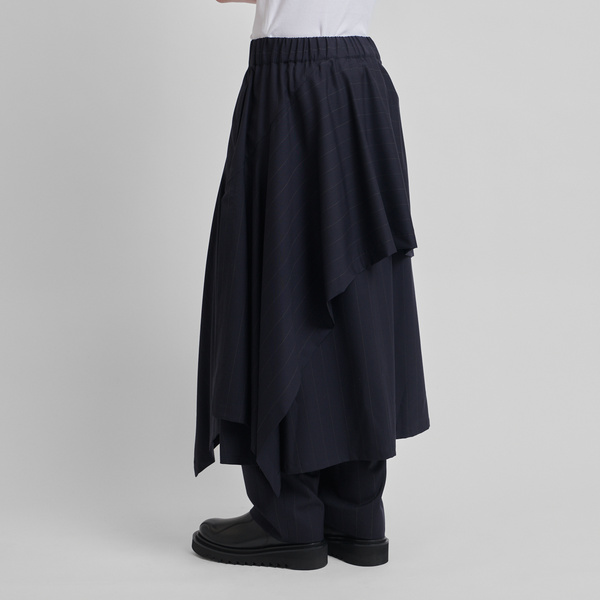Future Present - UJOH | Random Hem Gathered Skirt