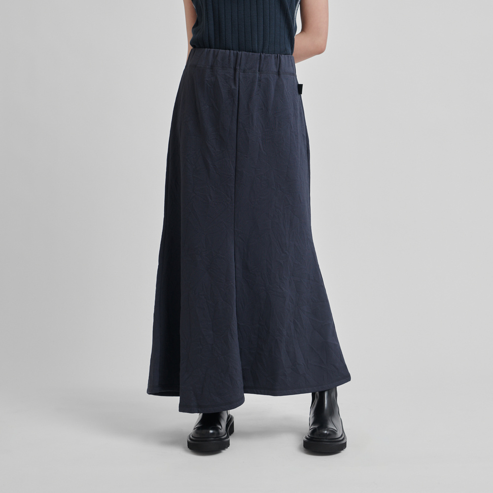 Future Present - UJOH | Random Hem Gathered Skirt